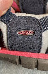 Keen Kids Blue Red Everyday Camping Water Hiking Sandals Washable US 12