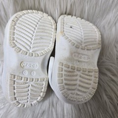 Crocs Classic Clogs Children Toddler Size C 5 White