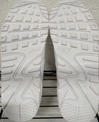 Big Kid’s Nike Air Max 90 LTR White/White-Metallic Silver (GS) (CD6864 100) –