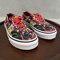 Vans Authentic X Marvel Superhero Kids Size 12 Shoes Sneakers