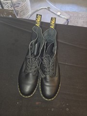 Dr. Martens Junior 1460 Softy T Leather Boots Kids US Size 3