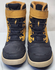 Merrell Snow Storm Waterproof Winter Boots Kids Size 1M 1.0 Tan Leather MK263993