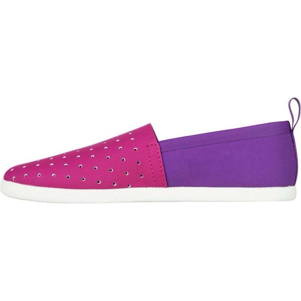 Brand New Native Two Tone Shoes Grape Purple Raspberry Red Slip On Unisex