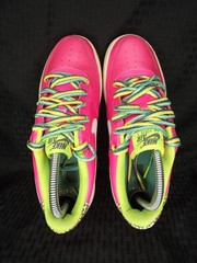 Nike Air Force 1 Pink Blast Volt Youth Size 7Y CW5761 600 No box