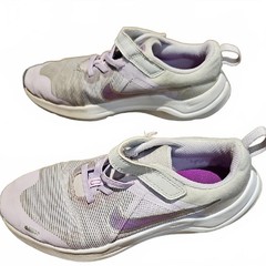 Nike Downshifter Purple and Gray Sneakers Size 2Y