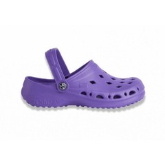 NothinZ Kids Clogs C12 Purple Waterproof Lightweight Beach Pool Shoes