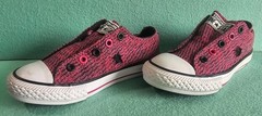 Converse Shoes Junior 12 One Star Sneakers Pink Lace Up Casual Round Toe 46619FT