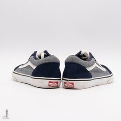 Vans Old Skool Blue and Grey Youth Size 7