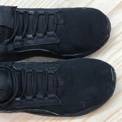 Puma Sneaker Youth 6C Black Pacer Easy Street Round Toe Laced Up Casual 384436