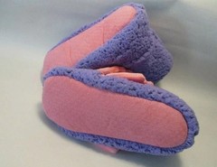Girls‘ Owl Bootie Slippers ~ Cat & Jack™ Purple – Size Medium (2-3) NEW