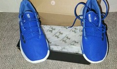 New Youth Under Armor 5.5 Steph Curry 3Zero III Shoes Blue Gray Gently Boys