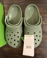 Crocs Classic Clog K Unisex Kids Casual Clog Green US J6