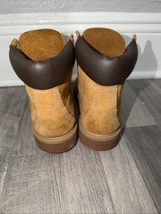 Timberland Junior 6 Premium Waterproof Boots Wheat Nubuck Size 4.5 Youth 12909
