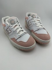 New Balance 550 US KIDS 6.5 / 24.5 CM / 39 EU White Pink