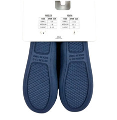 All American Kid Patriotic Blue Heather Clog Slippers Unisex Size M (13-1) NWT