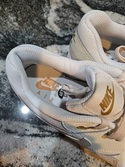 Air Max 1 GS Size 6.5 White/tan