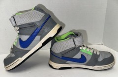 Nike SB Mogan Mid Skateboard 645025-044 Green Blue Gray Shoes Toddler 12C