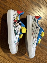 Disney Adidas Mickey Mouse shoes Sneakers US 10.5 toddler baby Multicolor