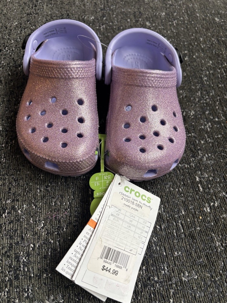 Crocs, Classic I AM Clogs (Toddler), Mystic Purple, 9, Medium 9 Toddler