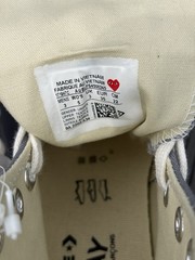 Converse Chuck Taylor All Star x Comme des Garçons PLAY High Top EU 35 Grey