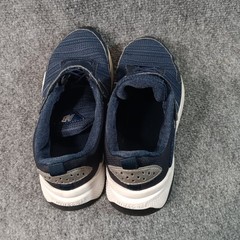 New Balance Kids Navy Blue Hook and Loop Lace Up Athletic Shoe Toddler Sz US 1W