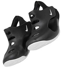 NIKE 10C Black Sunray Protect Water Shoe Comfortable New, No Box