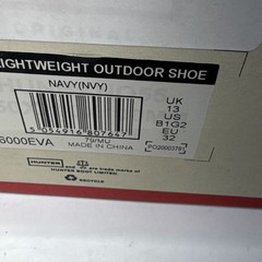 Hunter Kids Original Lightweight Outdoor Navy Blue Shoe Sz Girl 2 Boys 1 – 32 EU