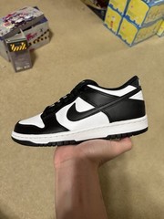 Size 5Y / 6.5 Womens – Nike Dunk Low Panda Black White