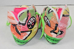 Vintage Slippers Size Child Large 1990 New Kids On The Block Neon Plush NWOT