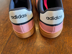 Adidas Kids Breaknet Tennis Sneakers Blue/Pink/White Size 2.5 NWOB