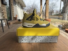 Size 4.5 (GS) – Jordan 4 Retro 2021 Mid Light