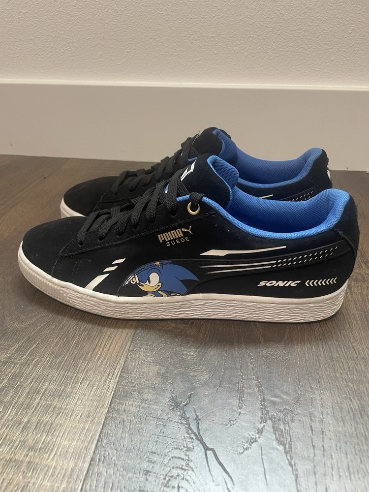 PUMA Junior Sneakers Sonic The Hedgehog US Size 6.5C