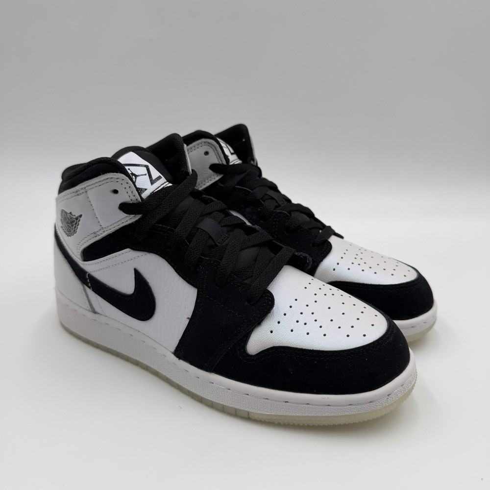 Nike Air Jordan 1 Mid Diamond Shorts DN4321-100 Size 6Y