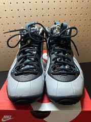 Nike Little Posite One GS „Graffiti“ Wolf Grey Blue 644791-009 Size 6y