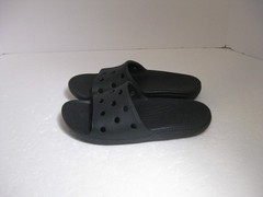 CROCS Junior Size 5 Black Iconic Comfort Slides Water Proof