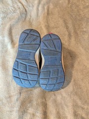 Nike Star Runner Kids Hook & Loop Sneakers US 7 Gray Blue Pink Running 0022