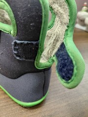 BOGS Baby Classic Solid Boot Boys‘ Infant-Toddler Boot Blue/Green US Size 6