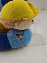 Bob the Builder Boy’s Slippers Size 7-8 Buster Brown Vintage Cartoon TV Y2k