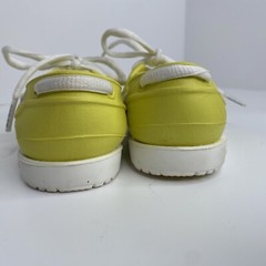 Crocs Toddler Kids Yellow Unisex Beach Line Lace Up Water Boat Shoes C7; Size 7