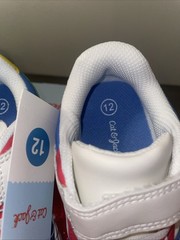 Cat & Jack “JAID” Sneakers Red White Blue Green Yellow Tennis Shoes Size 12