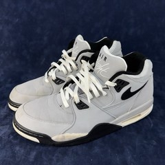 Nike Air Flight Throwback ’89 (GS) Wolf Grey/Black-White 318003-004 2012