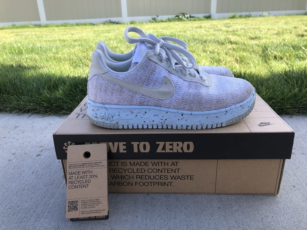 Air Force 1 Crater Flyknit “White Chambray Blue”