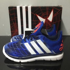 Adidas Kids Sneakers Size 12 Marvel SPIDER-MAN AQ3782