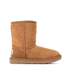 Kids UGG Classic II Boot – Chestnut Suede, Size 1 [1017703K]