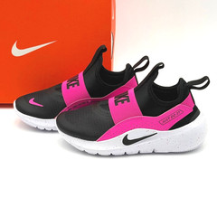 Nike Flex Runner 4 PS Shoes Size 11C Kids Pink Black IF2894-604
