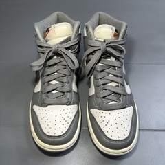 Nike Dunk High SE Retro Size 3.5Y Light Bone Tumbled Grey DM1028 001