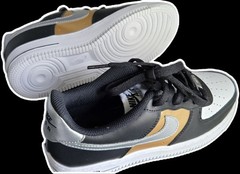 Nike Air Force 1 Low Top Leather Sneakers Kids 5Y /Women’s 6.5