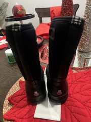 Bogs Boots Youth 13 Classic High Handles Pull On Midcalf 52065-001 Black Fabric