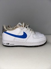 Kids‘ Nike Air Force 1 Low Next Nature White/Blue (GS) (DR3098-100) Sz 6Y