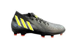 adidas Youth Predator Edge.1 Multi Ground Soccer Cleats Size 6 Black Yellow